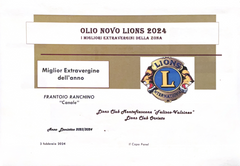 Olio Novo Lions 2024
