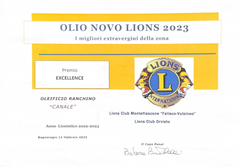 Olio Novo Lions 2023
